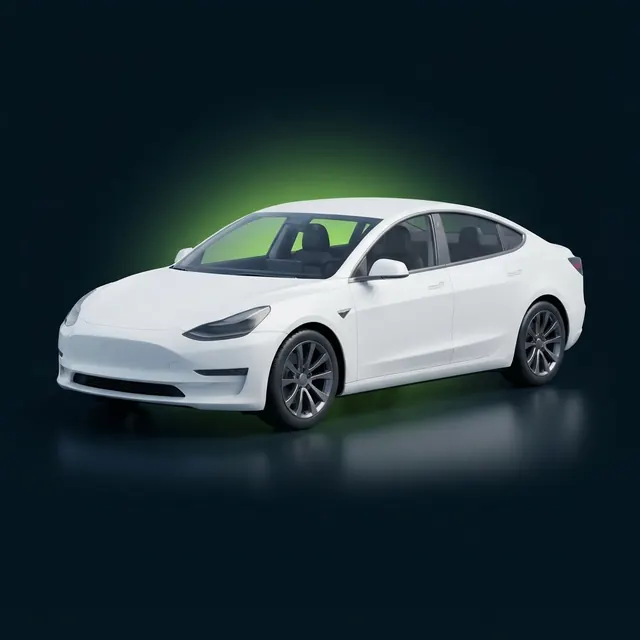 White Spidoo Ride Now sedan