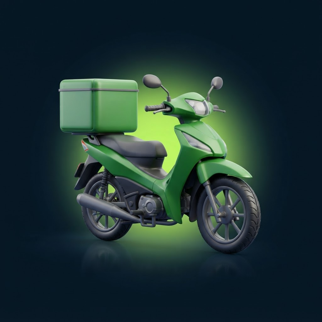 Courier vehicle